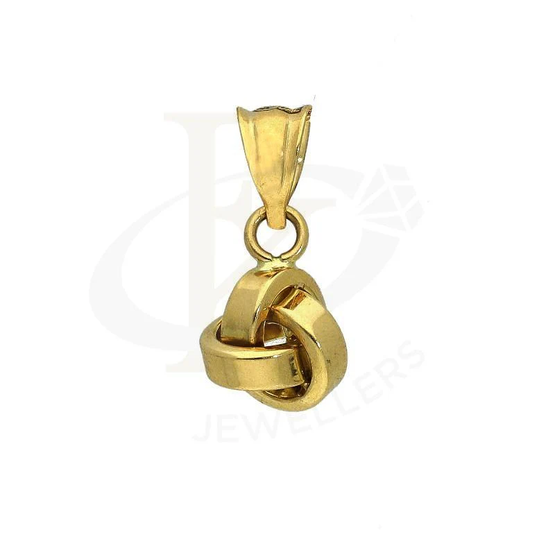 Gold Knot Pendant 18KT - FKJPND18K2835 - Image 2