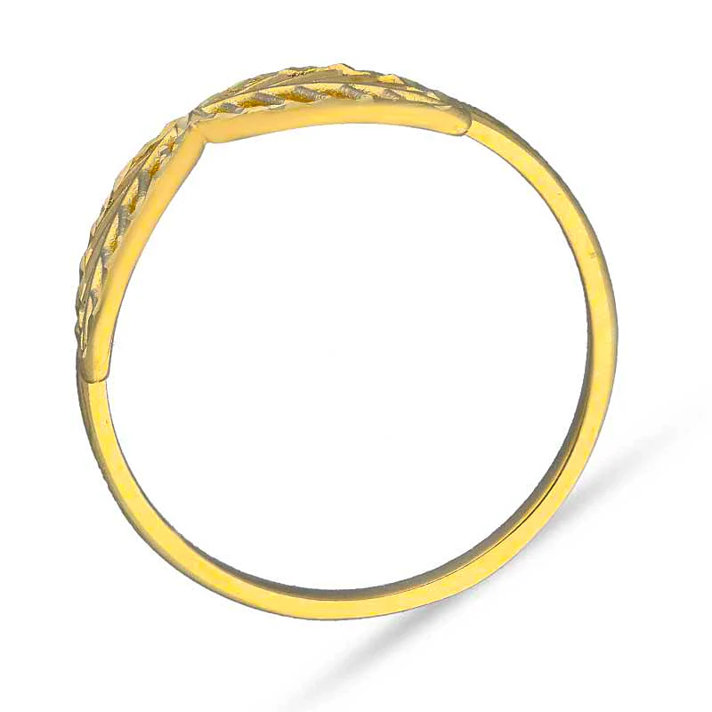 Gold Leaf Ring 18KT - FKJRN18KU2098 - Image 3