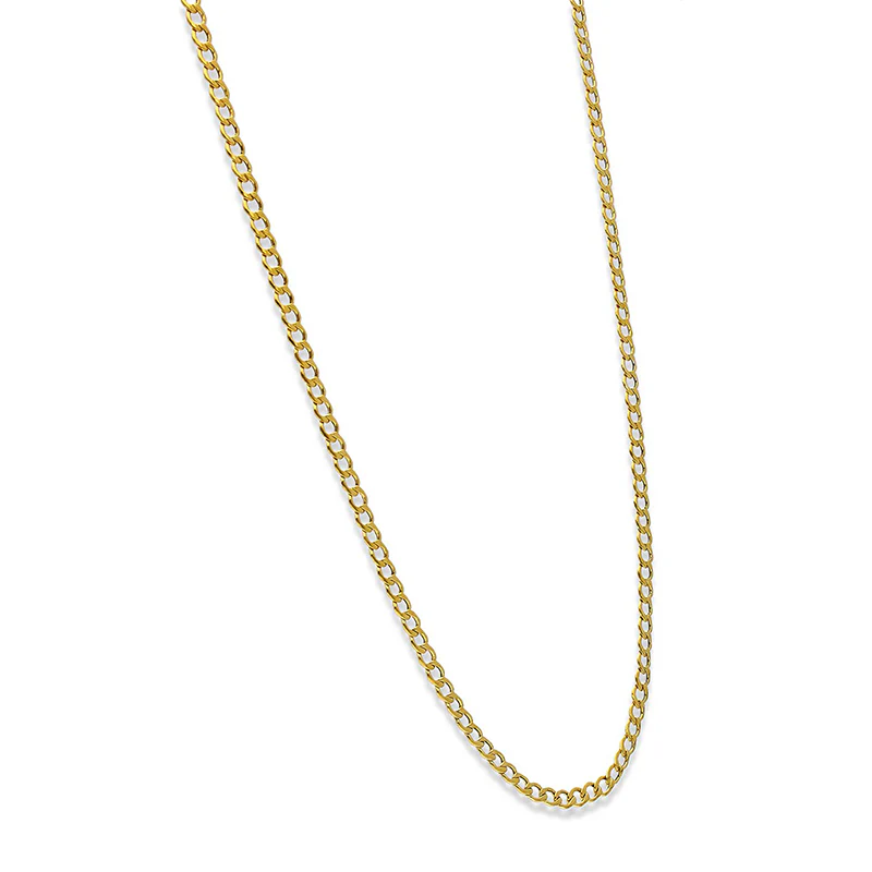 Gold Link Chain 21KT - FKJCN21KU3008 - Image 2
