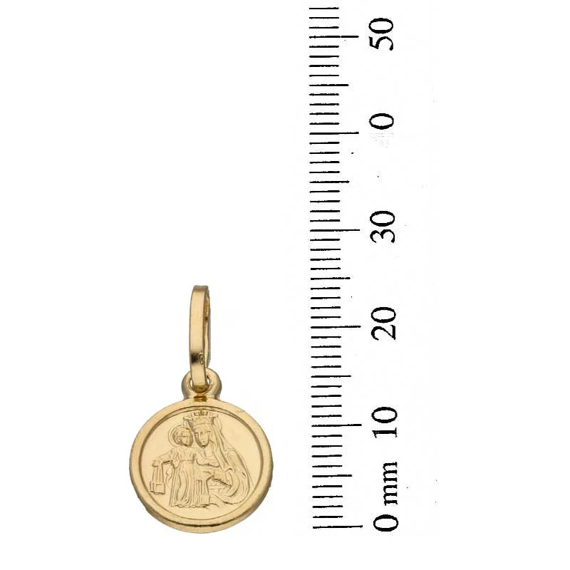 Gold Necklace (Chain with Jesus Christ Pendant) 18KT - FKJNKL18KU1093 - Image 4