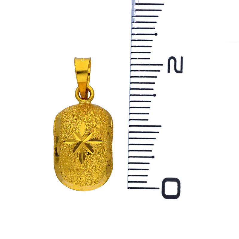 Gold Necklace (Chain with Pendant) 18KT - FKJNKL1202 - Image 3