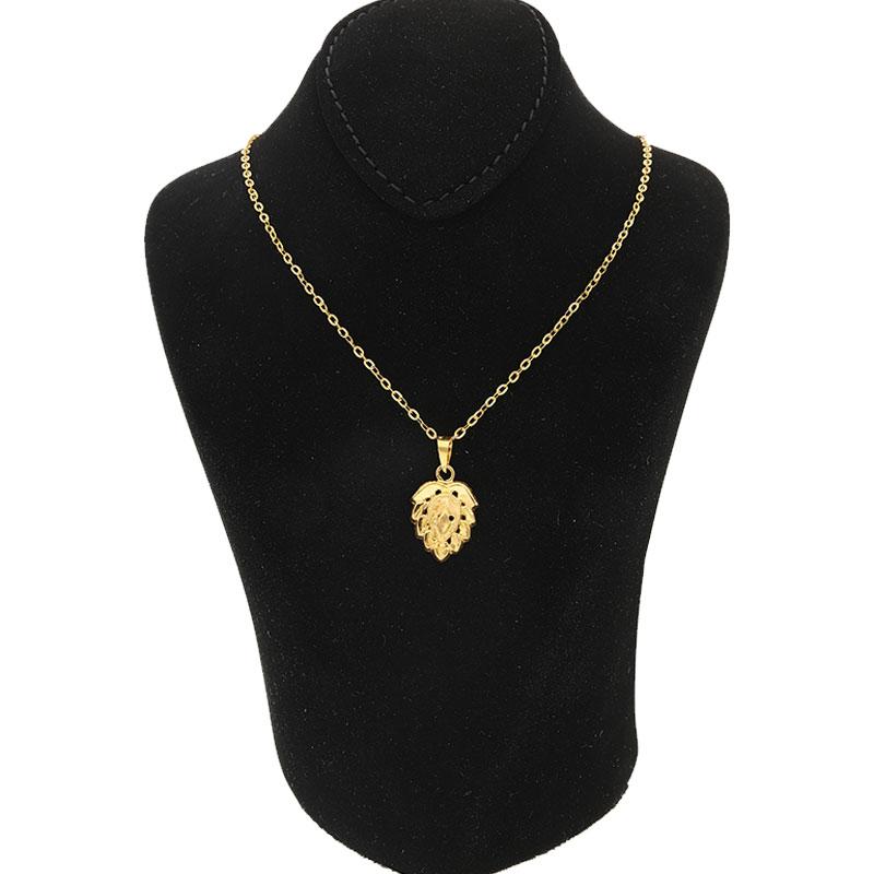 Gold Necklace (Chain with Pendant) 18KT - FKJNKL1214 - Image 3