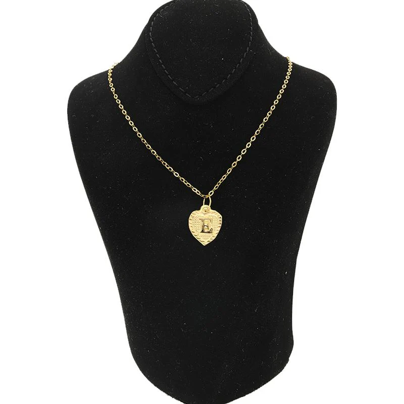 Gold Necklace (Chain with Alphabet Pendant) 18KT - FKJNKL1452 - Image 29