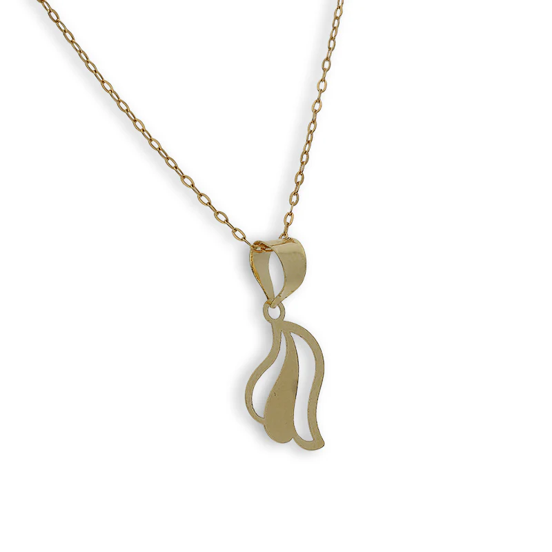 Gold Necklace (Chain with Pendant) 18KT - FKJNKL18K2336 - Image 2