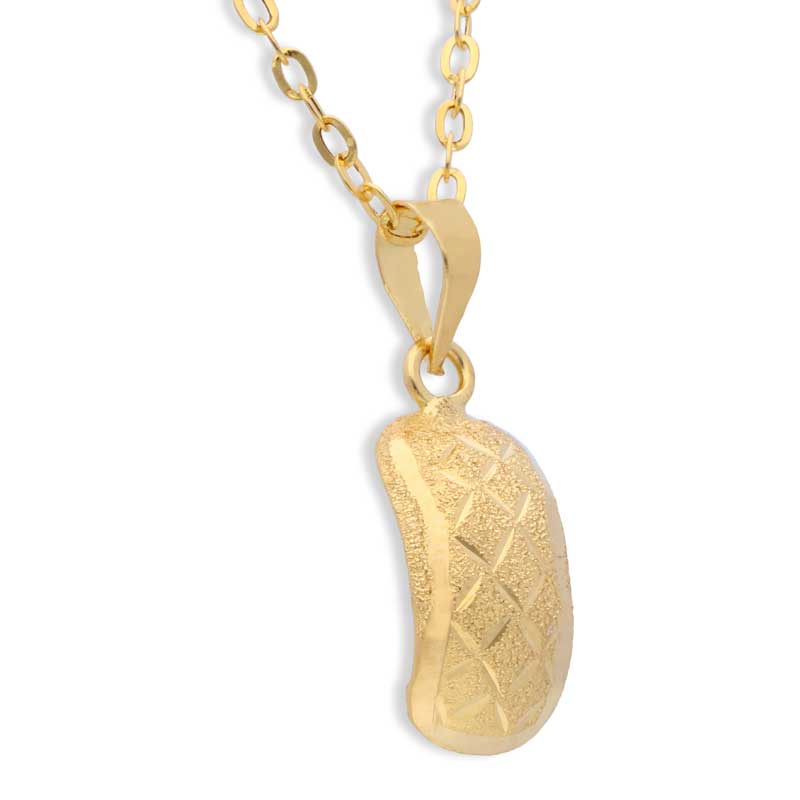 Gold Necklace (Chain with Pendant) 18KT - FKJNKL18KU1044 - Image 2