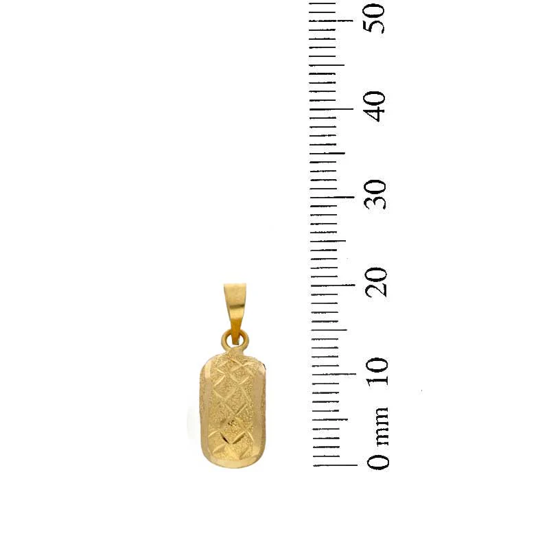 Gold Necklace (Chain with Pendant) 18KT - FKJNKL18KU1044 - Image 4
