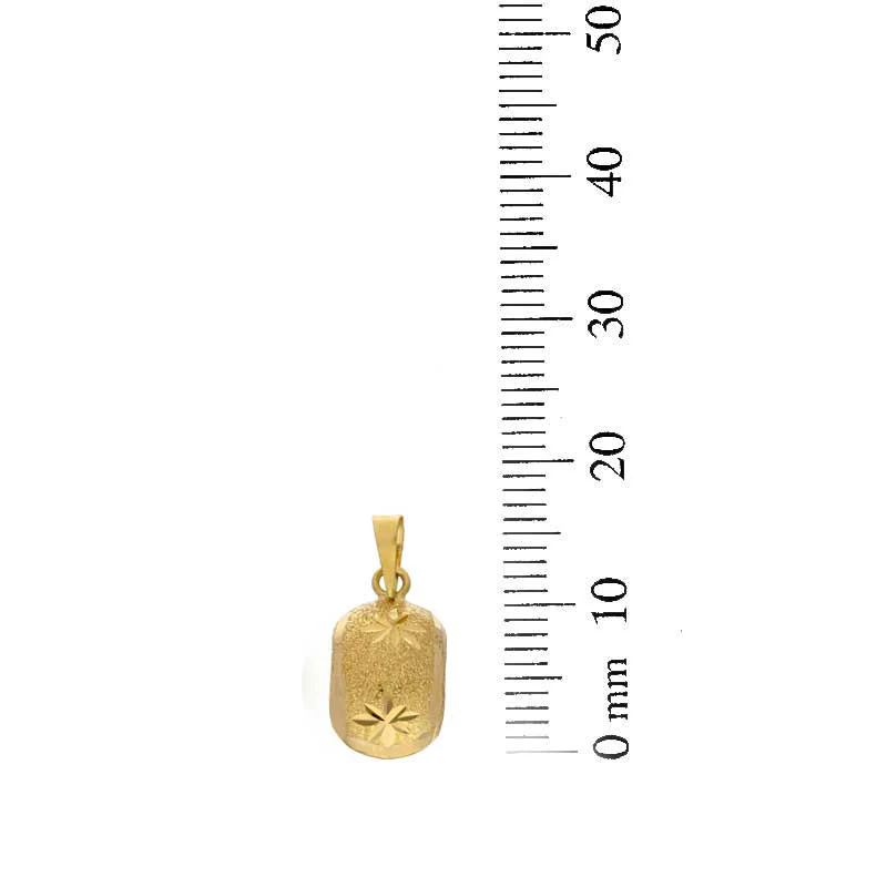Gold Necklace (Chain with Pendant) 18KT - FKJNKL18KU1054 - Image 4