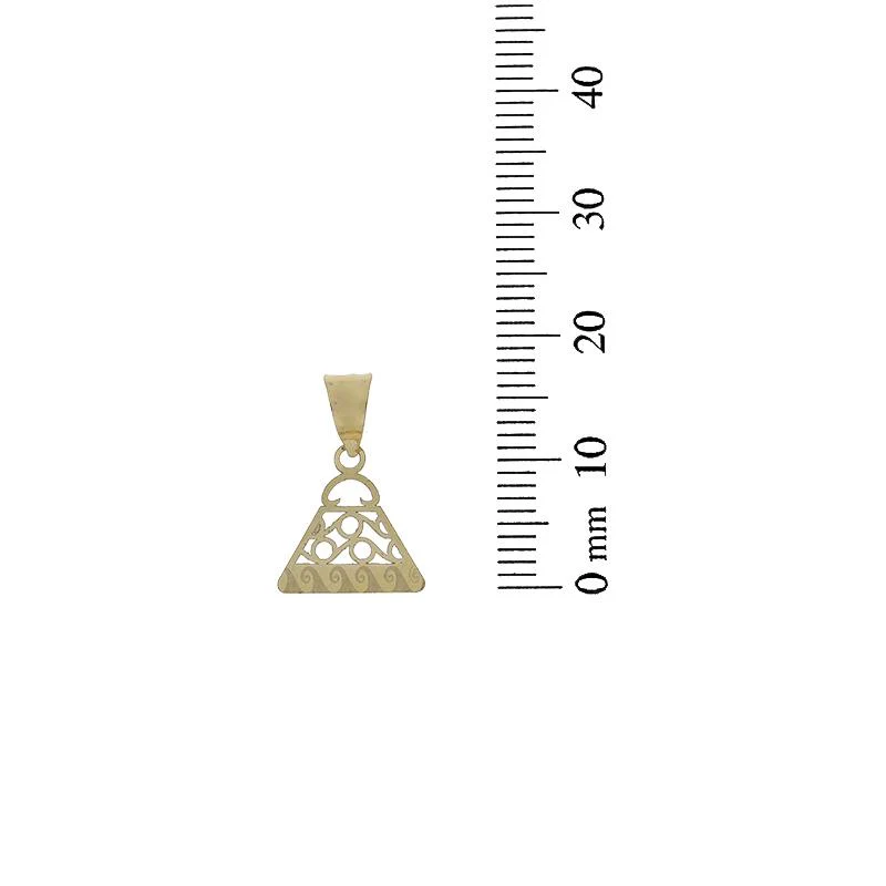 Gold Purse Pendant 18KT - FKJPND18K2327 - Image 2