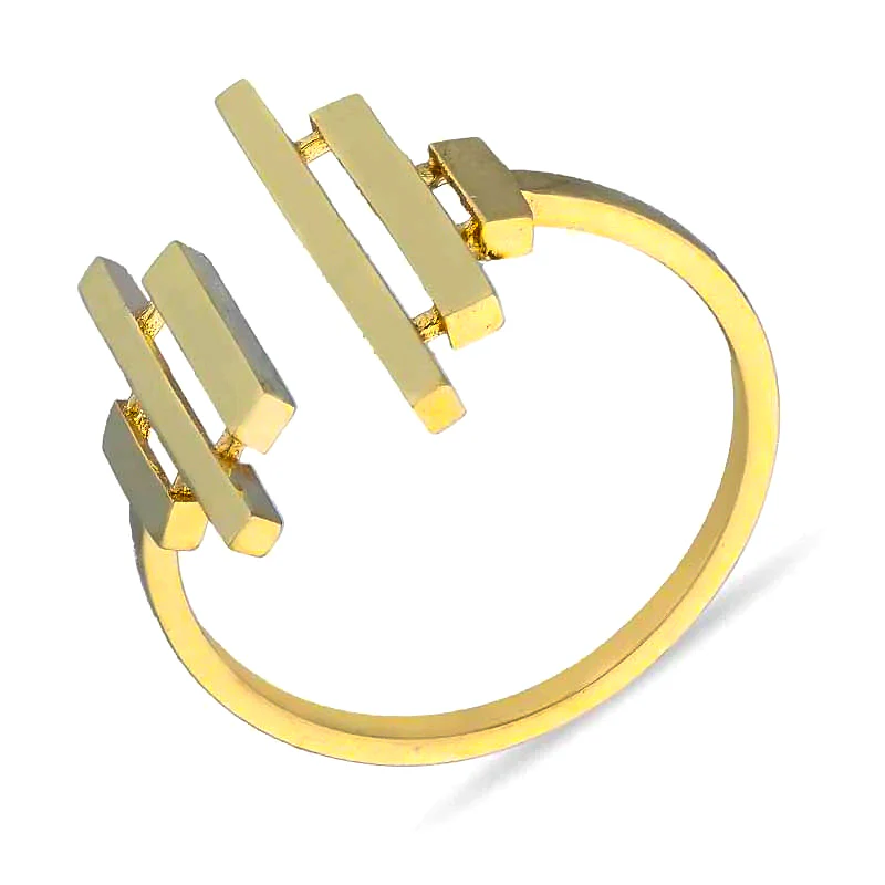 Gold Ring 18KT - FKJRN18KU2096 - Image 3