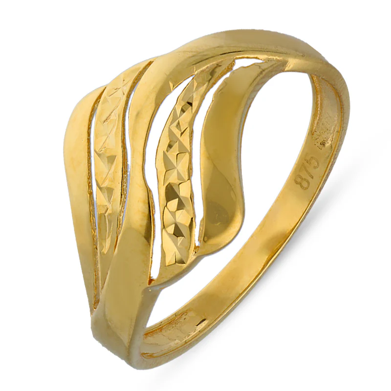 Gold Ring 21KT - FKJRN21KU2111
