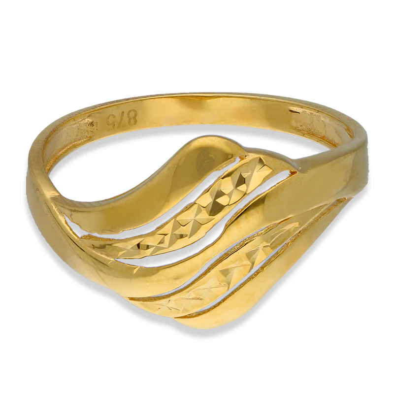 Gold Ring 21KT - FKJRN21KU2111 - Image 2