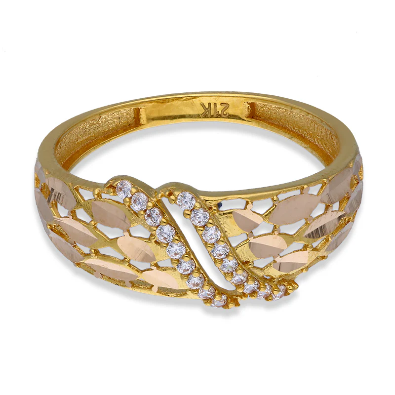 Gold Ring 21KT - FKJRN21KU2114 - Image 2