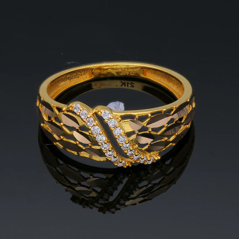 Gold Ring 21KT - FKJRN21KU2114 - Image 7