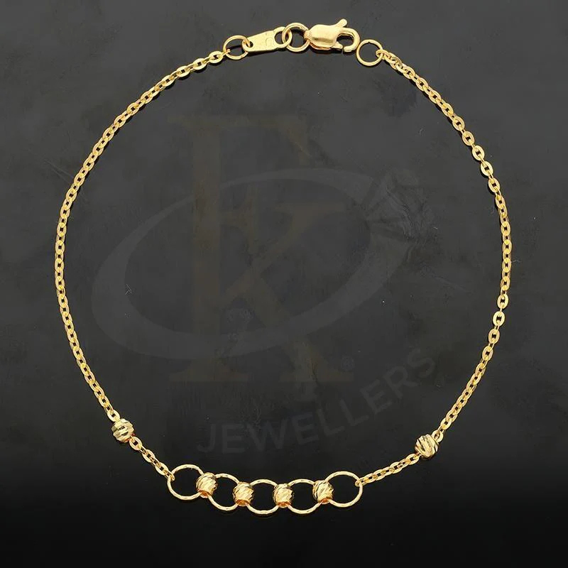 Gold Rings Bracelet 21KT - FKJBRL21K2363 - Image 3