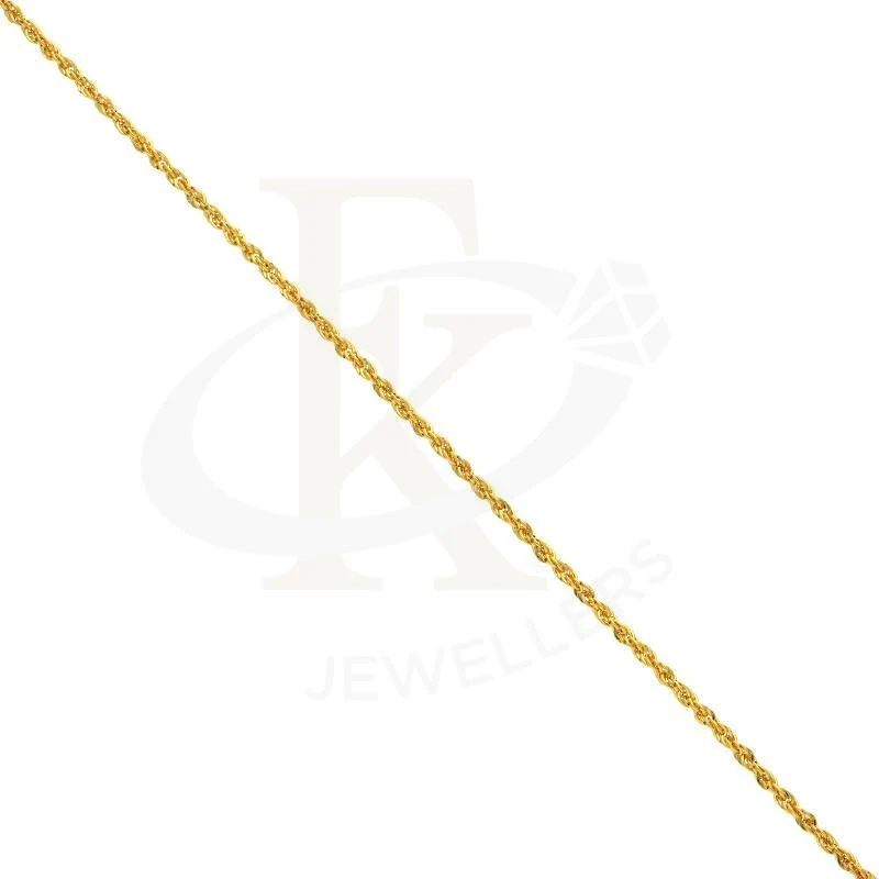 Gold Rope Bracelet 18KT - FKJBRL18K2531 - Image 2