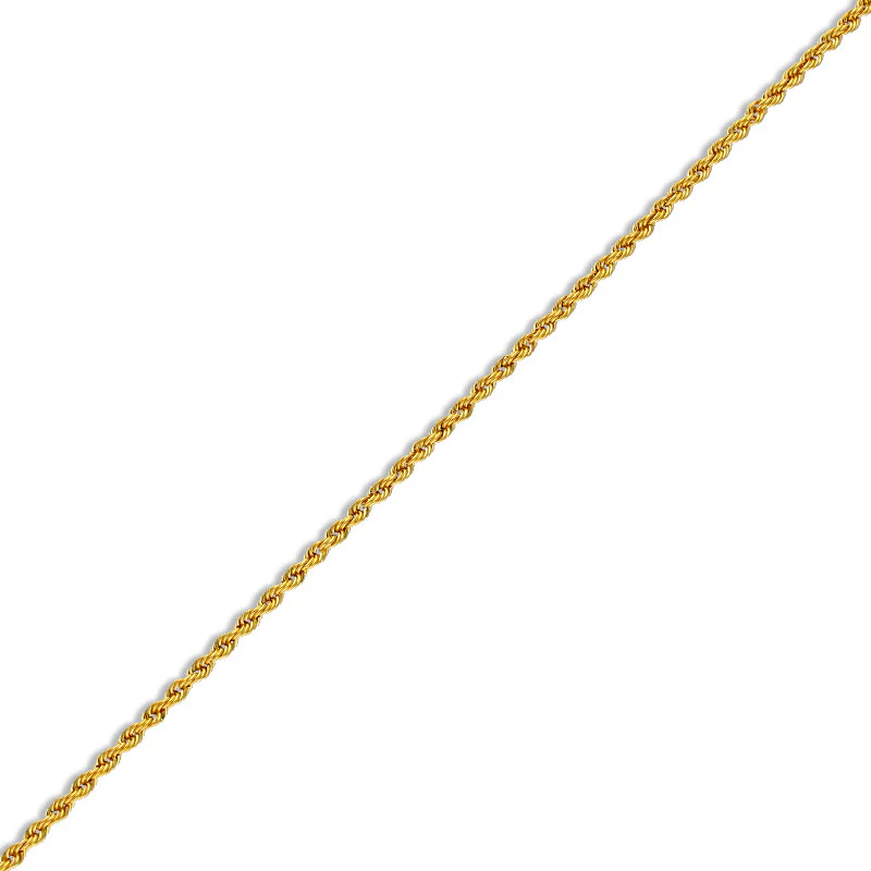 Gold Rope Bracelet 18KT - FKJBRL18KU6364 - Image 2