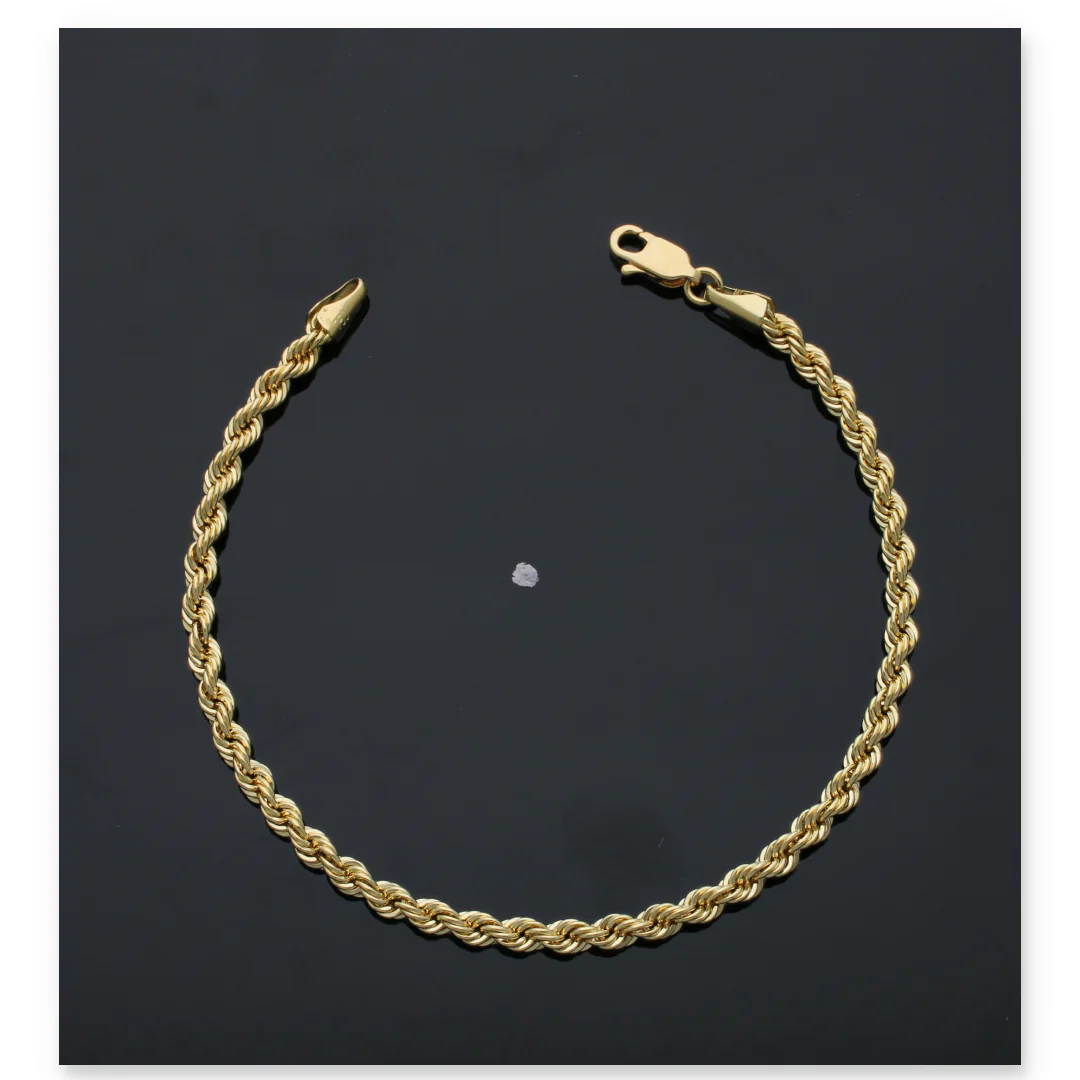 Gold Rope Bracelet 18KT - FKJBRL18KU6563 - Image 3