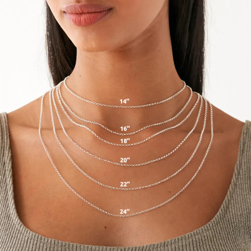 Gold & Silver Personalized Bold Name Necklace - FKJNKLU6178 - Image 6