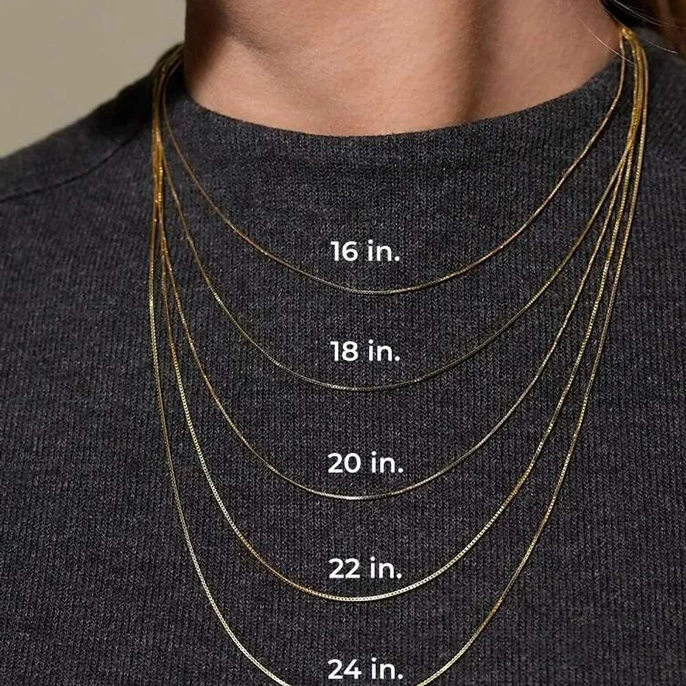 Gold & Silver Personalized Cubic Zirconia Initial Necklace - FKJNKLU6196 - Image 5