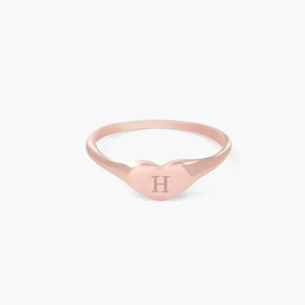 Gold & Silver Personalized Engraved Thin Name Ring - FKJRNU6225 - Image 8