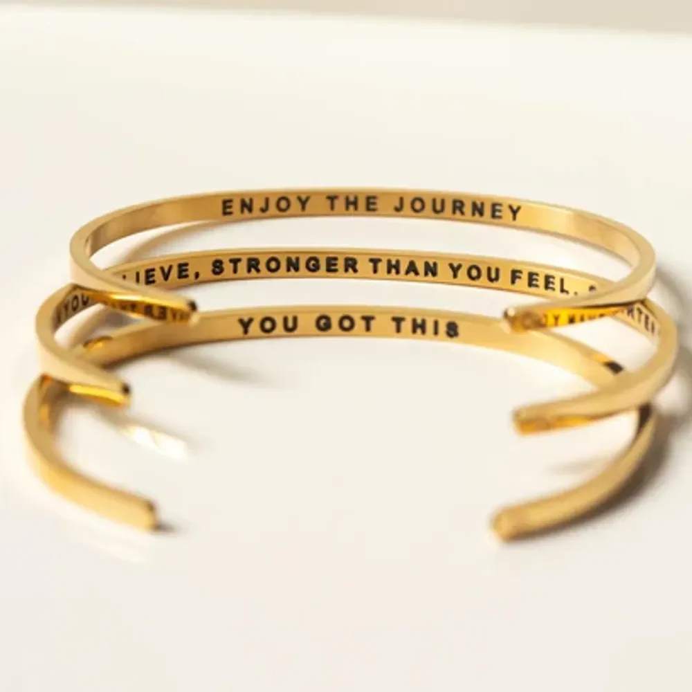 Gold & Silver Personalized Hidden Message Bracelet - FKJBRLU6259 - Image 6