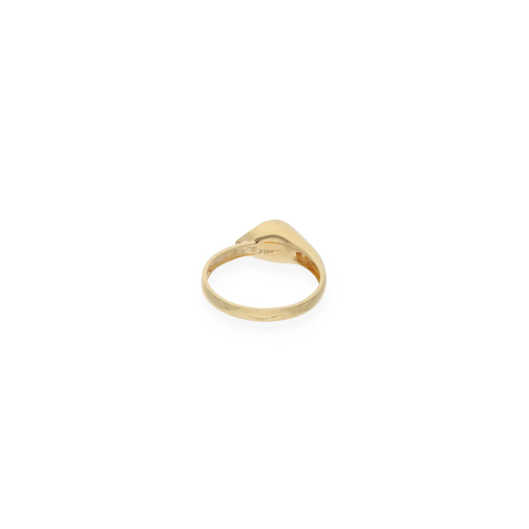 Gold Solitaire Ring 18KT - FKJRN18KU6137 - Image 6