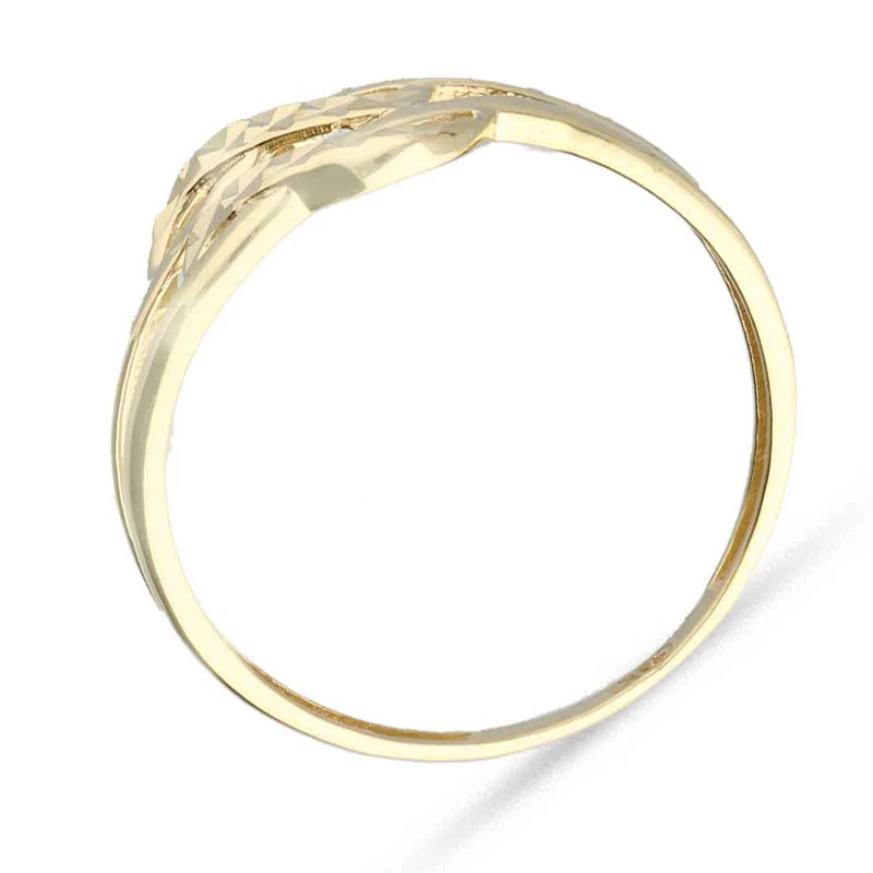 Gold Spiral Shaped Ring 18KT - FKJRN18KU2025 - Image 5