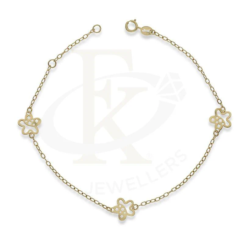Gold Stars Shaped Bracelet 18KT - FKJBRL18K2415