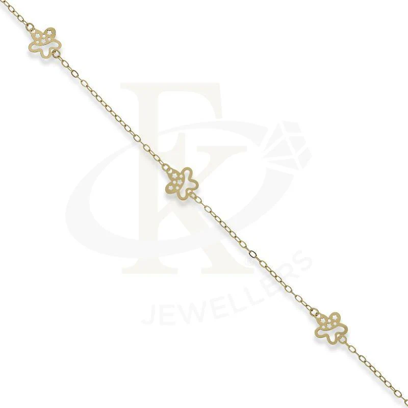 Gold Stars Shaped Bracelet 18KT - FKJBRL18K2415 - Image 2