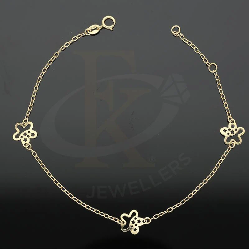 Gold Stars Shaped Bracelet 18KT - FKJBRL18K2415 - Image 3