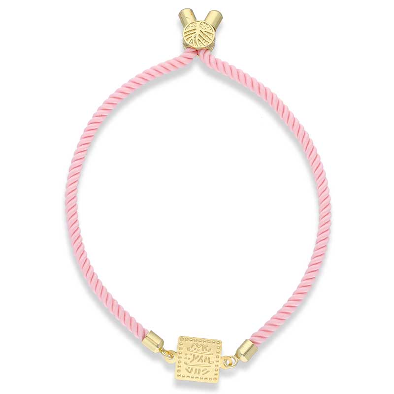 Gold String Bracelet 21KT - FKJBRL21KU1070