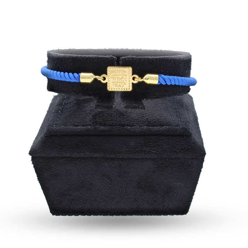 Gold String Bracelet 21KT - FKJBRL21KU1090 - Image 3