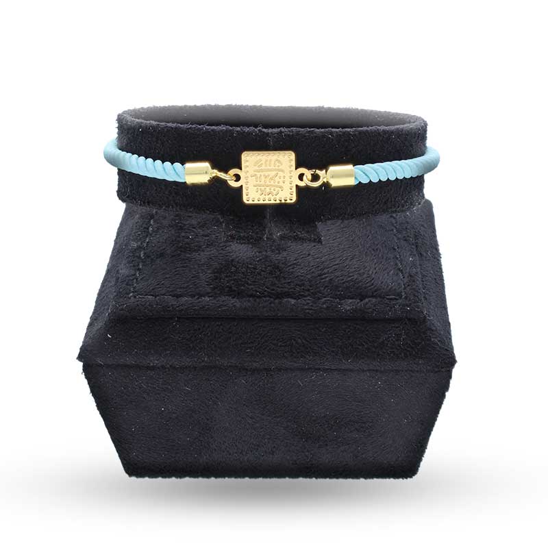 Gold String Bracelet 21KT - FKJBRL21KU1091 - Image 3