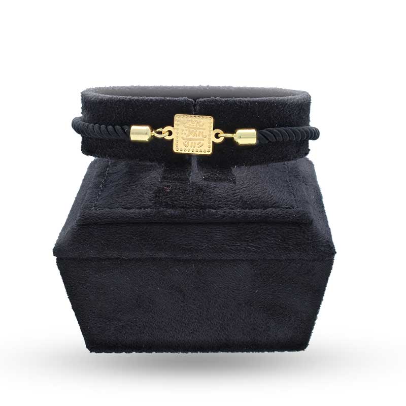 Gold String Bracelet 21KT - FKJBRL21KU1094 - Image 3