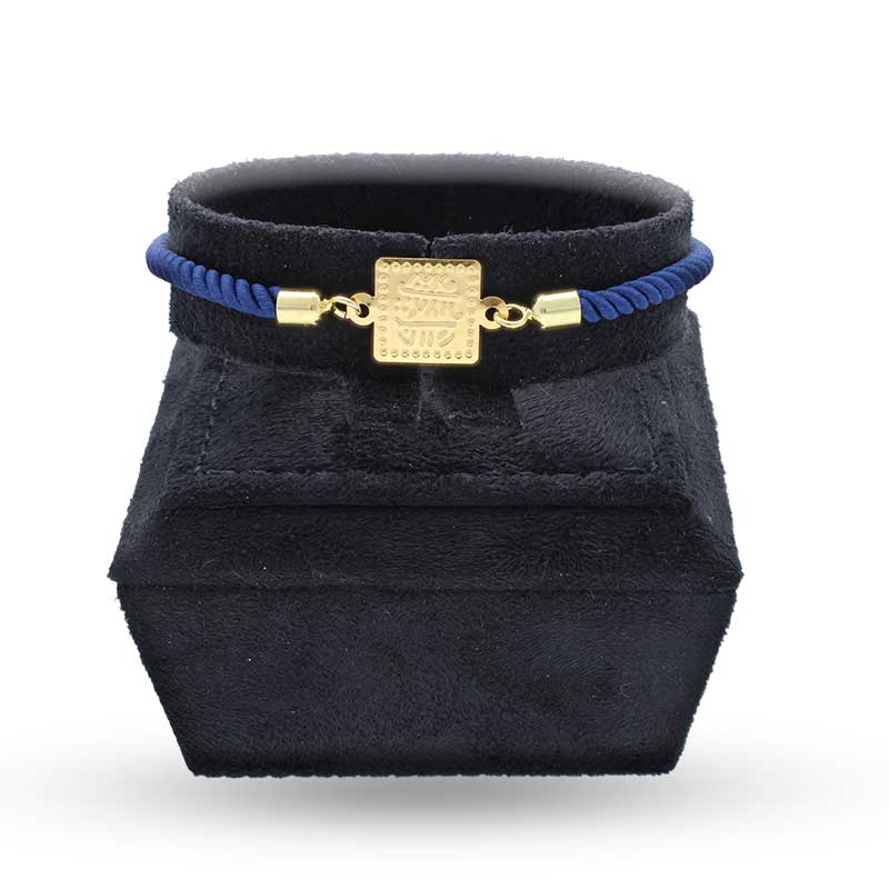 Gold String Bracelet 21KT - FKJBRL21KU1095 - Image 3