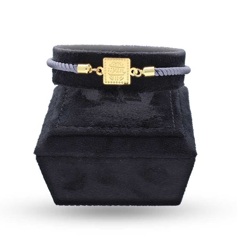 Gold String Bracelet 21KT - FKJBRL21KU1096 - Image 3