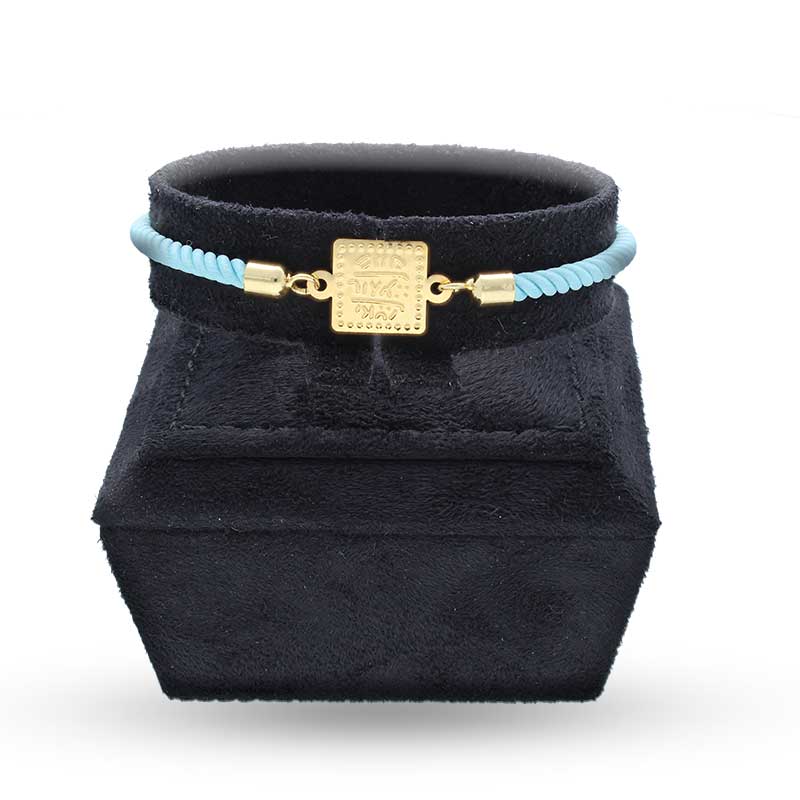 Gold String Bracelet 21KT - FKJBRL21KU1097 - Image 3