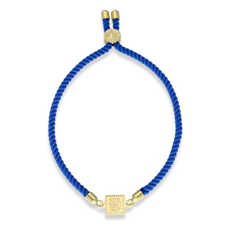 Gold String Bracelet 21KT - FKJBRL21KU6580 - Image 12