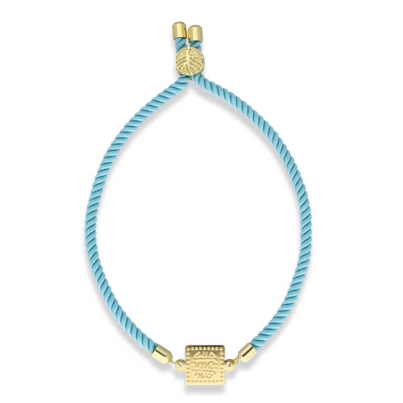 Gold String Bracelet 21KT - FKJBRL21KU6580 - Image 16