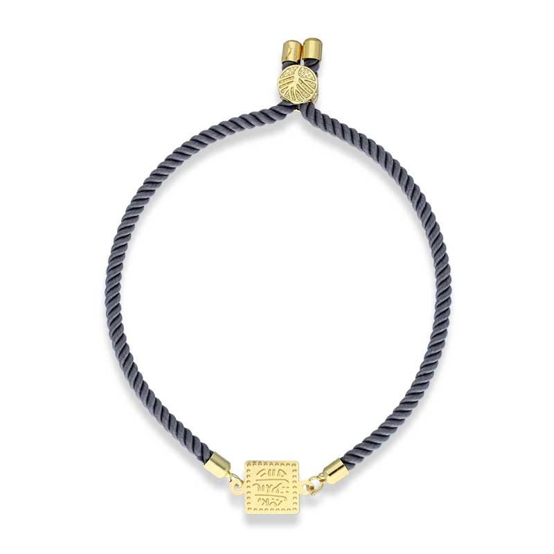 Gold String Bracelet 21KT - FKJBRL21KU6580 - Image 17