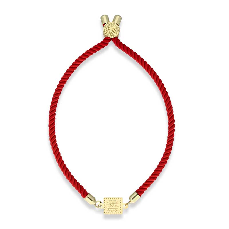 Gold String Bracelet 21KT - FKJBRL21KU6580 - Image 18