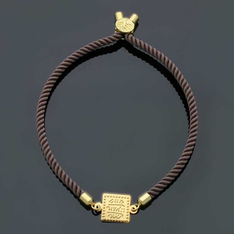 Gold String Bracelet 21KT - FKJBRL21KU6580 - Image 28