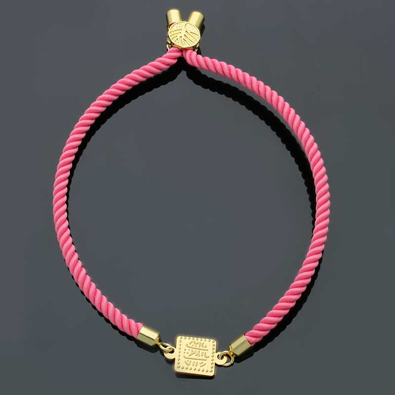 Gold String Bracelet 21KT - FKJBRL21KU6580 - Image 31