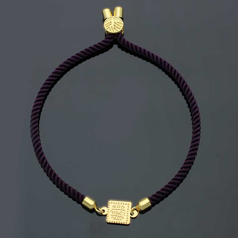 Gold String Bracelet 21KT - FKJBRL21KU6580 - Image 33