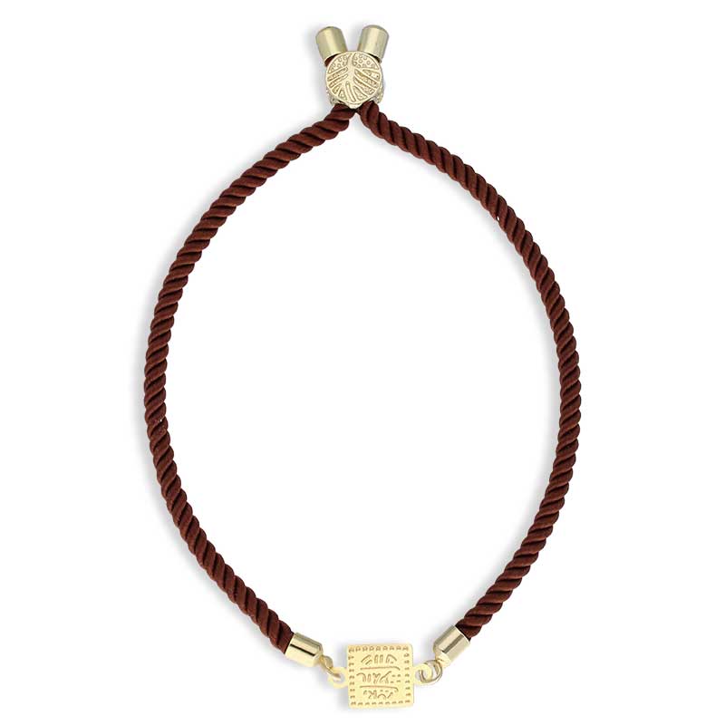 Gold String Bracelet 21KT - FKJBRL21KU6580 - Image 40