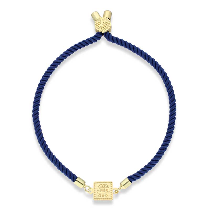Gold String Bracelet 21KT - FKJBRL21KU6580 - Image 44