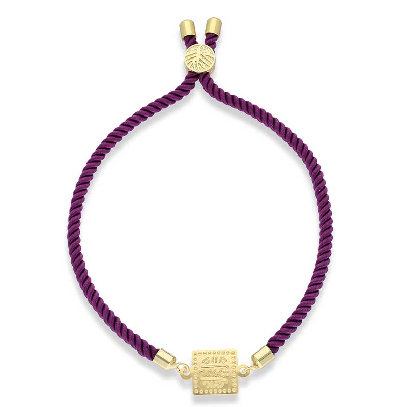 Gold String Bracelet 21KT - FKJBRL21KU6580 - Image 57