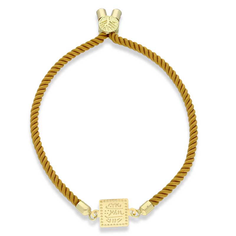 Gold String Bracelet 21KT - FKJBRL21KU6580 - Image 58