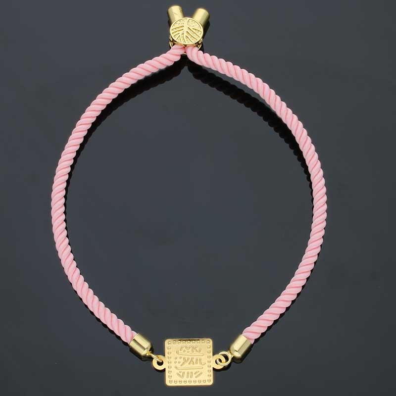 Gold String Bracelet 21KT - FKJBRL21KU6580 - Image 62
