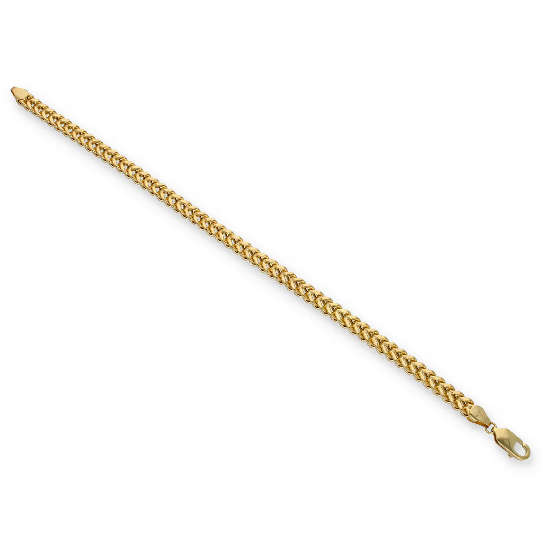Gold Wheat Bracelet 18KT - FKJBRL18KU6130 - Image 2